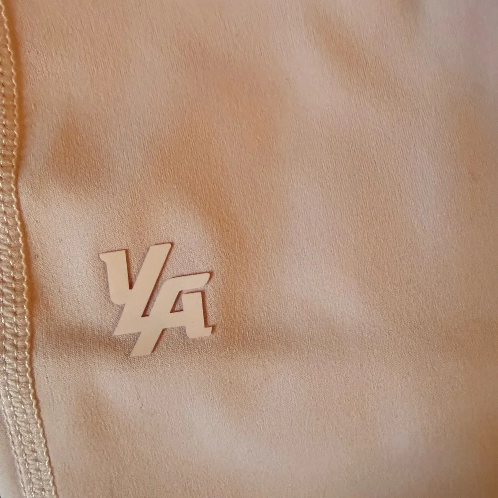NEW YoungLA Pink High Waist Gym Compression Leggings XS Fitness Activewear - Picture 3 of 5